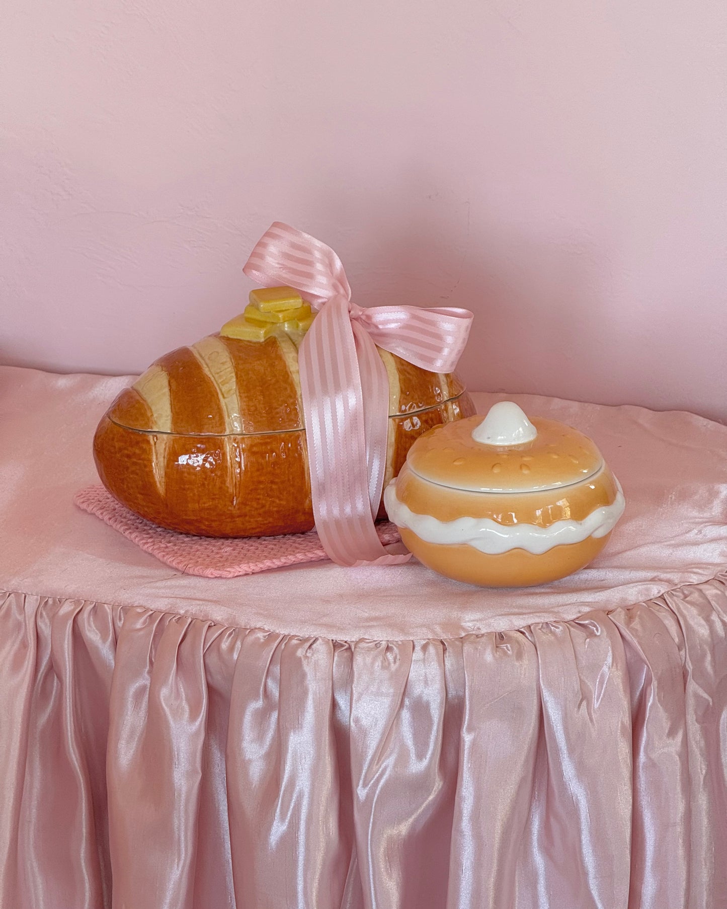 Vintage Bagel Jar