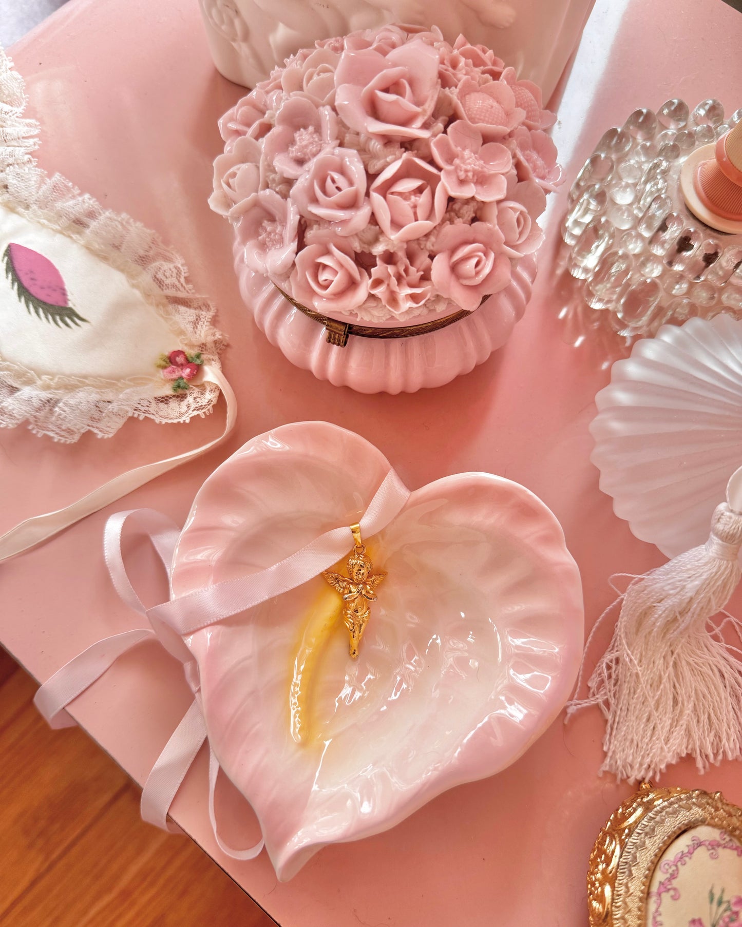 Pink Calla Lily Dish