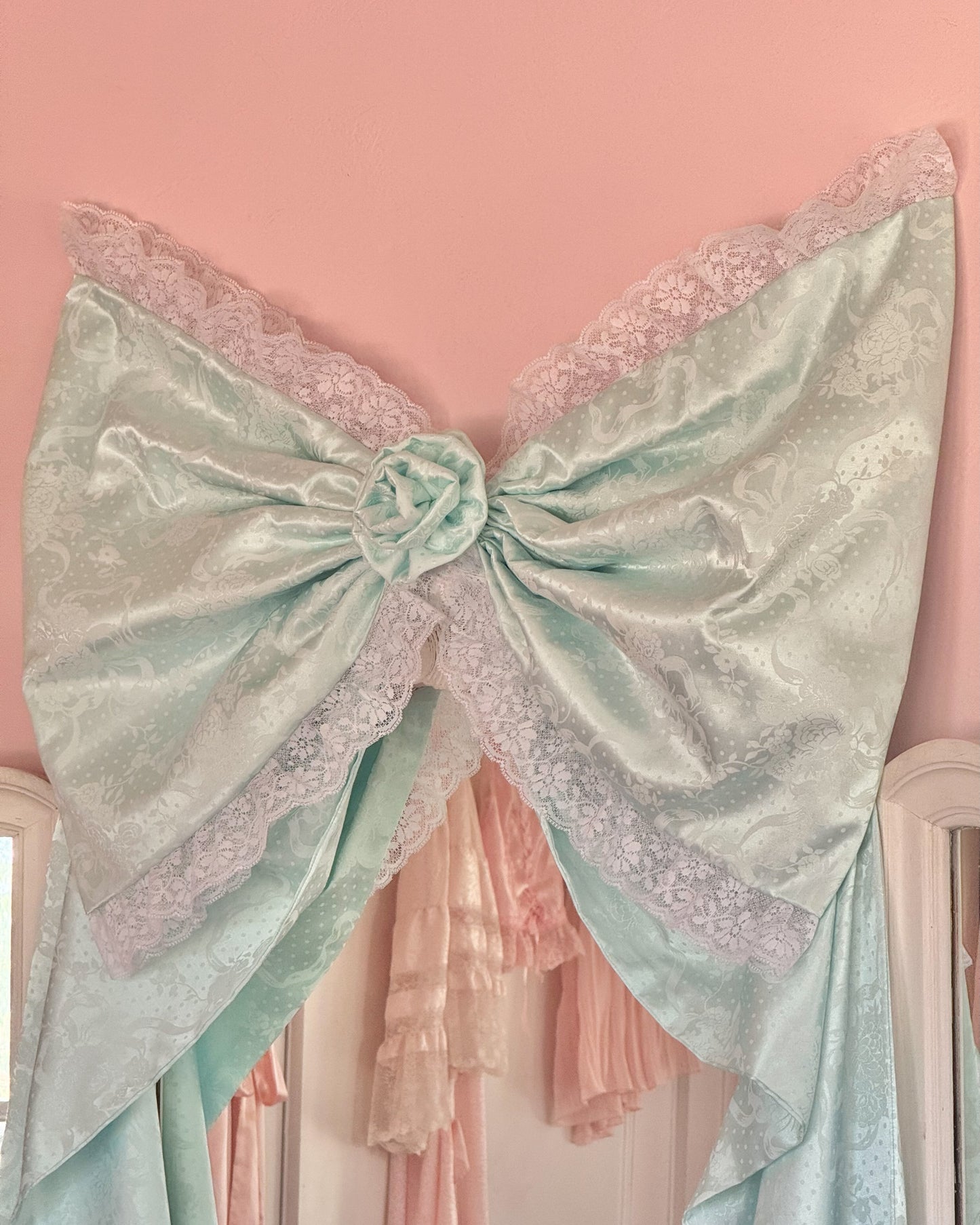 Minty Blue Belinda Bow