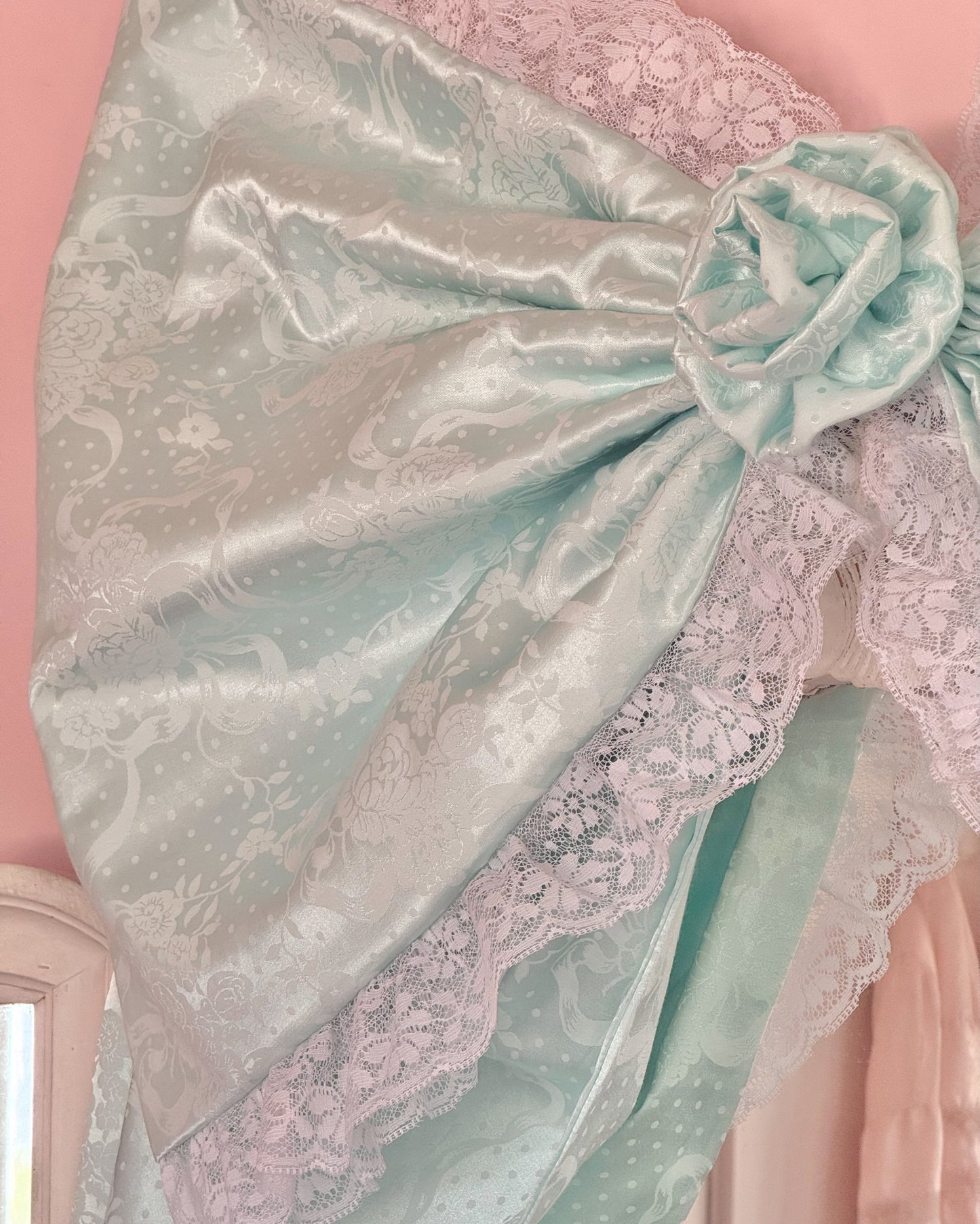 Minty Blue Belinda Bow